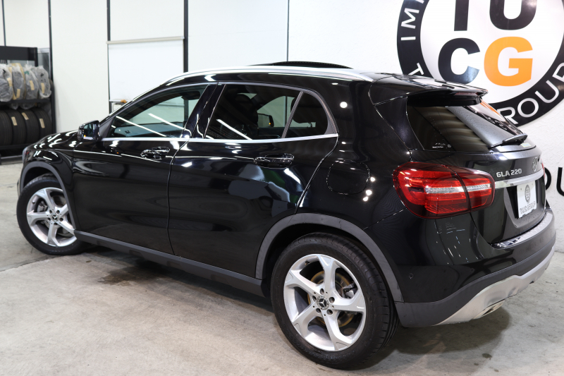 メルセデスベンツ GLA GLA220 4MATIC ﾌﾟﾚﾐｱﾑ&ﾚｰﾀﾞｰｾｰﾌﾃｨPKG　後期 ｷｰﾚｽｺﾞｰ 黒革 ﾊﾟﾉﾗﾏSR HDDﾅﾋﾞTV ｽﾏﾎ連携 harman/kardon ﾊﾞｯｸｶﾒﾗ PTS LEDﾗｲﾄ 自動Rｹﾞｰﾄ ﾊﾝｽﾞﾌﾘｰA 18AW ﾀﾞｲﾅﾐｯｸS　2年保証【4/5まで期間限定在庫】