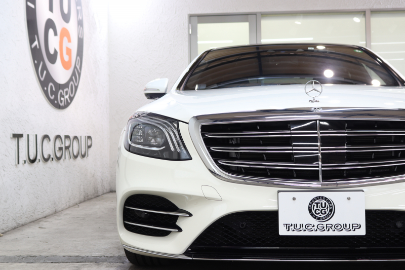 メルセデスベンツ Sクラス S450ｴｸｽｸﾙｰｼﾌﾞ ｽﾎﾟｰﾂﾘﾐﾃｯﾄﾞ AMGﾗｲﾝﾌﾟﾗｽ&ﾚｰﾀﾞｰｾｰﾌﾃｨPKG　ISG搭載 後期 特別仕様車 ｷｰﾚｽｺﾞｰ 黒本革 ﾍﾞﾝﾁﾚｰﾀｰ ﾊﾟﾉﾗﾏSR ﾍｯﾄﾞｱｯﾌﾟD HDDﾅﾋﾞTV ｽﾏﾎ連携 ﾌﾞﾙﾒｽﾀｰ 360ｶﾒﾗ PTS LEDﾗｲﾄ ﾊﾝｽﾞﾌﾘｰA ｸﾛｰｼﾞﾝｸﾞS ｴｱｻｽ 9AT　2年保証