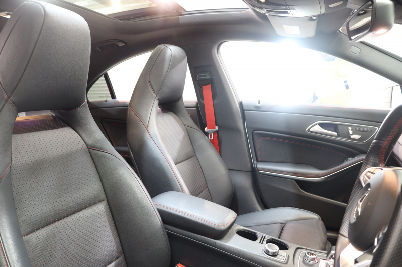 AMG CLAクラス CLA45 4MATIC ﾚｰﾀﾞｰｾｰﾌﾃｨPKG　後期 ｷｰﾚｽｺﾞｰ 黒本革 ﾊﾟﾉﾗﾏSR HDDﾅﾋﾞTV ｽﾏﾎ連携 ﾊﾞｯｸｶﾒﾗ PTS LEDﾍｯﾄﾞﾗｲﾄ AMGﾗｲﾄﾞｺﾝﾄﾛｰﾙｻｽ ﾀﾞｲﾅﾐｯｸｾﾚｸﾄ 7AT　2年保証