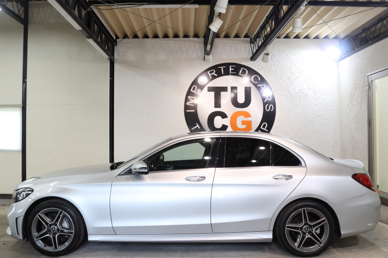 メルセデスベンツ Cクラス C220d AVG AMGﾗｲﾝ ﾚｰﾀﾞｰｾｰﾌﾃｨPKG　後期 ｷｰﾚｽｺﾞｰ 黒革 HDDﾅﾋﾞTV ｽﾏﾎ連携 ﾊﾞｯｸｶﾒﾗ PTS LEDﾗｲﾄ AMGｴｱﾛ&18AW ﾀﾞｲﾅﾐｯｸS ｴｱｻｽ 9AT　2年保証