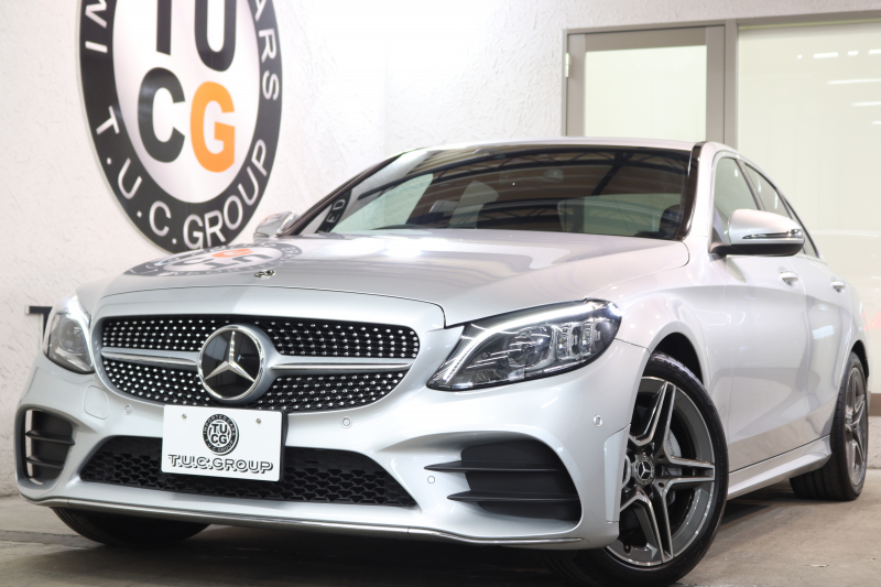 メルセデスベンツ Cクラス C220d AVG AMGﾗｲﾝ ﾚｰﾀﾞｰｾｰﾌﾃｨPKG　後期 ｷｰﾚｽｺﾞｰ 黒革 HDDﾅﾋﾞTV ｽﾏﾎ連携 ﾊﾞｯｸｶﾒﾗ PTS LEDﾗｲﾄ AMGｴｱﾛ&18AW ﾀﾞｲﾅﾐｯｸS ｴｱｻｽ 9AT　2年保証