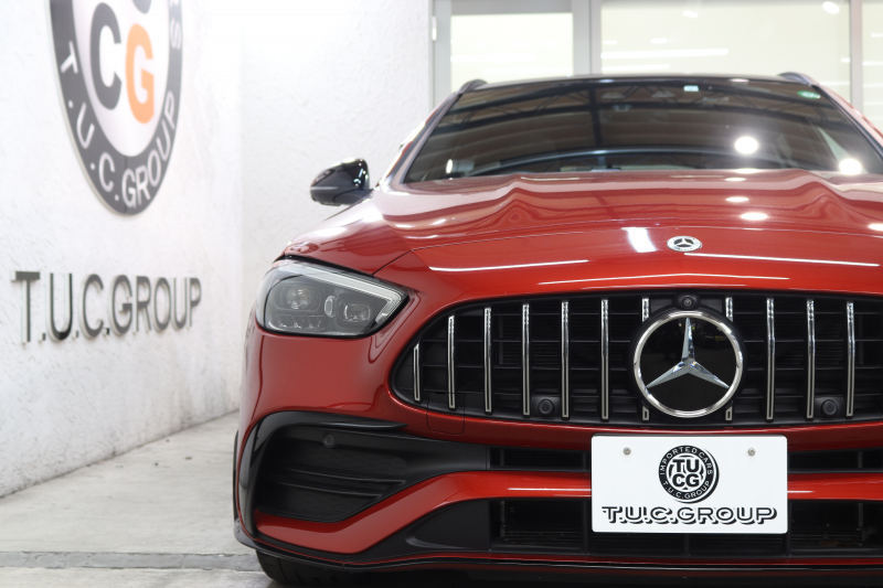 AMG Cクラス C43ｽﾃｰｼｮﾝﾜｺﾞﾝ 4MATIC ｽﾃｰｼｮﾝﾜｺﾞﾝ ﾚｰﾀﾞｰｾｰﾌﾃｨPKG　BSG搭載 MEｺﾈｸﾄ ｷｰﾚｽｺﾞｰ 赤/黒本革 ﾍﾞﾝﾁﾚｰﾀｰ ﾊﾟﾉﾗﾏSR ﾍｯﾄﾞｱｯﾌﾟD MBUXﾅﾋﾞTV&ARﾅﾋﾞ ｽﾏﾎ連携 ﾌﾞﾙﾒｽﾀｰ 360ｶﾒﾗ PTS LEDﾗｲﾄ 自動Rｹﾞｰﾄ AMG専用装備&ﾁｭｰﾆﾝｸﾞ 9AT　2年保証