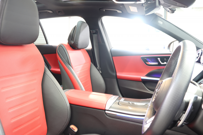 AMG Cクラス C43ｽﾃｰｼｮﾝﾜｺﾞﾝ 4MATIC ｽﾃｰｼｮﾝﾜｺﾞﾝ ﾚｰﾀﾞｰｾｰﾌﾃｨPKG　BSG搭載 MEｺﾈｸﾄ ｷｰﾚｽｺﾞｰ 赤/黒本革 ﾍﾞﾝﾁﾚｰﾀｰ ﾊﾟﾉﾗﾏSR ﾍｯﾄﾞｱｯﾌﾟD MBUXﾅﾋﾞTV&ARﾅﾋﾞ ｽﾏﾎ連携 ﾌﾞﾙﾒｽﾀｰ 360ｶﾒﾗ PTS LEDﾗｲﾄ 自動Rｹﾞｰﾄ AMG専用装備&ﾁｭｰﾆﾝｸﾞ 9AT　2年保証