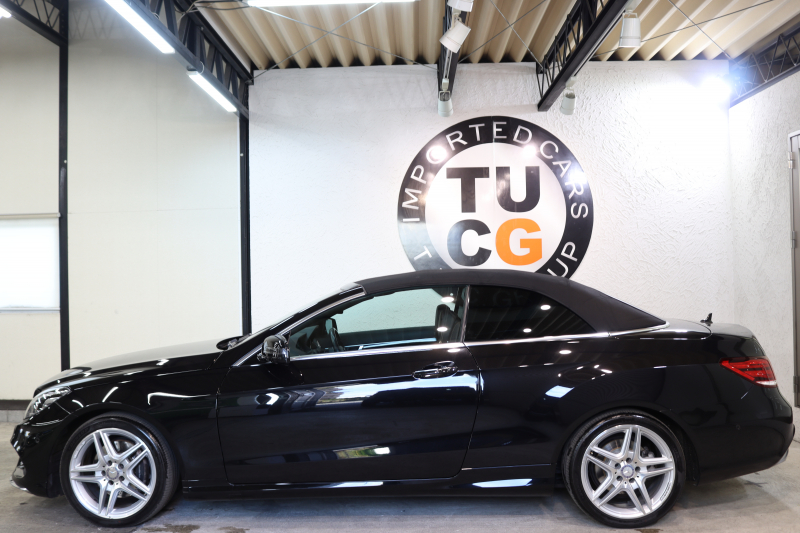 メルセデスベンツ Eクラス E250ｶﾌﾞﾘｵﾚ AMGｽﾎﾟｰﾂ&ﾚｰﾀﾞｰｾｰﾌﾃｨPKG　後期 1ｵｰﾅｰ ｷｰﾚｽｺﾞｰ 茶本革 ｴｱｽｶｰﾌ HDDﾅﾋﾞTV BT音楽 360ｶﾒﾗ PTS LEDﾗｲﾄ AMGｴｱﾛ&18AW 黒幌　2年保証