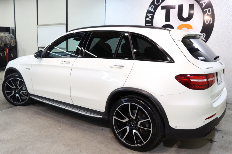 AMG GLC GLC43 4MATIC ﾚｻﾞｰｴｸｽｸﾙｰｼﾌﾞ&ﾅｲﾄ&ﾚｰﾀﾞｰｾｰﾌﾃｨPKG　ｷｰﾚｽｺﾞｰ 黒本革 ﾊﾟﾉﾗﾏSR HDDﾅﾋﾞTV BT音楽 ﾌﾞﾙﾒｽﾀｰ 360ｶﾒﾗ PTS LEDﾗｲﾄ 自動Rｹﾞｰﾄ ﾊﾝｽﾞﾌﾘｰA AMG専用装備&ﾁｭｰﾆﾝｸﾞﾀﾞｲﾅﾐｯｸS 9AT　2年保証