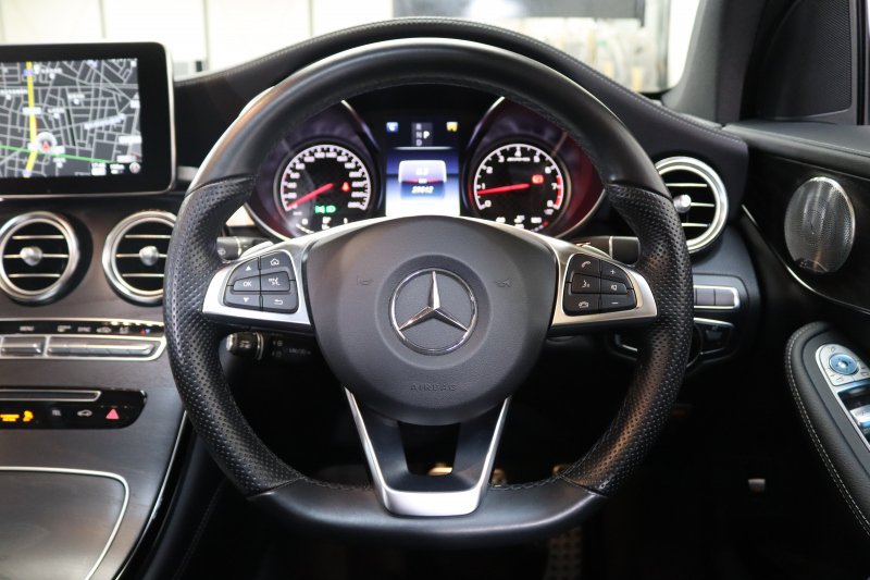 AMG GLC GLC43 4MATIC ﾚｻﾞｰｴｸｽｸﾙｰｼﾌﾞ&ﾅｲﾄ&ﾚｰﾀﾞｰｾｰﾌﾃｨPKG　ｷｰﾚｽｺﾞｰ 黒本革 ﾊﾟﾉﾗﾏSR HDDﾅﾋﾞTV BT音楽 ﾌﾞﾙﾒｽﾀｰ 360ｶﾒﾗ PTS LEDﾗｲﾄ 自動Rｹﾞｰﾄ ﾊﾝｽﾞﾌﾘｰA AMG専用装備&ﾁｭｰﾆﾝｸﾞﾀﾞｲﾅﾐｯｸS 9AT　2年保証