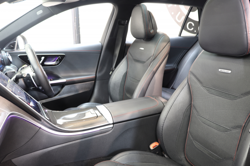 AMG Cクラス C43 4MATIC ｽﾃｰｼｮﾝﾜｺﾞﾝ ﾚｰﾀﾞｰｾｰﾌﾃｨPKG　BSG搭載 1ｵｰﾅｰ ｷｰﾚｽｺﾞｰ 黒本革 ﾍﾞﾝﾁﾚｰﾀｰ ﾊﾟﾉﾗﾏSR ﾍｯﾄﾞｱｯﾌﾟD MBUXﾅﾋﾞTV&ARﾅﾋﾞ ｽﾏﾎ連携 ﾌﾞﾙﾒｽﾀｰ 360ｶﾒﾗ PTS LEDﾗｲﾄ 自動ﾄﾗﾝｸ AMG専用装備&ﾁｭｰﾆﾝｸﾞﾀﾞｲﾅﾐｯｸS 9AT　2年保証