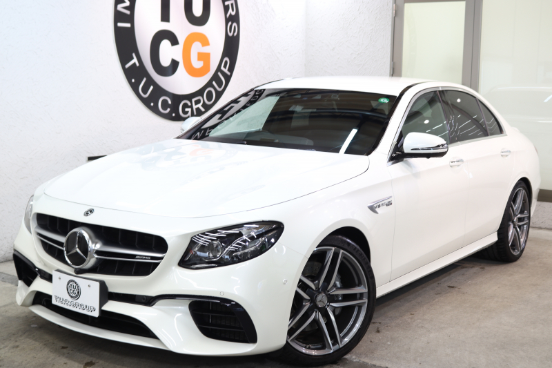 AMG Eクラス E63 4MATIC+ ﾚｰﾀﾞｰｾｰﾌﾃｨPKG　ｷｰﾚｽｺﾞｰ 黒本革 ﾍｯﾄﾞｱｯﾌﾟD HDDﾅﾋﾞTV ｽﾏﾎ連携 ﾌﾞﾙﾒｽﾀｰ 360ｶﾒﾗ PTS LEDﾗｲﾄ 自動ﾄﾗﾝｸ ﾊﾝｽﾞﾌﾘｰA AMG専用装備&ﾁｭｰﾆﾝｸﾞﾀﾞｲﾅﾐｯｸS 9AT　2年保証