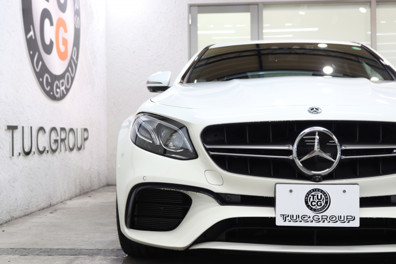 AMG Eクラス E63 4MATIC+ ﾚｰﾀﾞｰｾｰﾌﾃｨPKG　ｷｰﾚｽｺﾞｰ 黒本革 ﾍｯﾄﾞｱｯﾌﾟD HDDﾅﾋﾞTV ｽﾏﾎ連携 ﾌﾞﾙﾒｽﾀｰ 360ｶﾒﾗ PTS LEDﾗｲﾄ 自動ﾄﾗﾝｸ ﾊﾝｽﾞﾌﾘｰA AMG専用装備&ﾁｭｰﾆﾝｸﾞﾀﾞｲﾅﾐｯｸS 9AT　2年保証