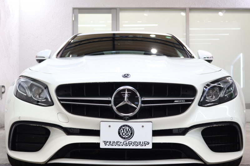 AMG Eクラス E63 4MATIC+ ﾚｰﾀﾞｰｾｰﾌﾃｨPKG　ｷｰﾚｽｺﾞｰ 黒本革 ﾍｯﾄﾞｱｯﾌﾟD HDDﾅﾋﾞTV ｽﾏﾎ連携 ﾌﾞﾙﾒｽﾀｰ 360ｶﾒﾗ PTS LEDﾗｲﾄ 自動ﾄﾗﾝｸ ﾊﾝｽﾞﾌﾘｰA AMG専用装備&ﾁｭｰﾆﾝｸﾞﾀﾞｲﾅﾐｯｸS 9AT　2年保証