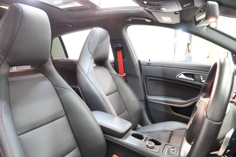 AMG CLAクラス CLA45 4MATIC ｼｭｰﾃｨﾝｸﾞﾌﾞﾚｰｸ ﾚｰﾀﾞｰｾｰﾌﾃｨPKG　後期 ｷｰﾚｽｺﾞｰ 黒本革 ﾊﾟﾉﾗﾏSR HDDﾅﾋﾞTV&ｷｬﾝｾﾗｰ ｽﾏﾎ連携 ﾊﾞｯｸｶﾒﾗ PTS LEDﾗｲﾄ 自動Rｹﾞｰﾄ ﾊﾝｽﾞﾌﾘｰA AMG専用装備&ﾁｭｰﾆﾝｸﾞ ﾊﾟﾅﾒﾘｶｰﾅｸﾞﾘﾙ 7AT　2年保証