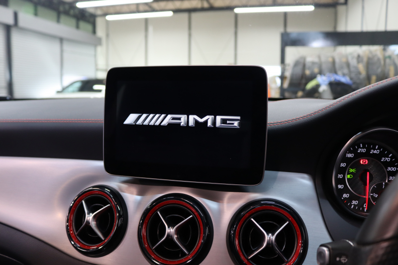 AMG CLAクラス CLA45 4MATIC ｼｭｰﾃｨﾝｸﾞﾌﾞﾚｰｸ ﾚｰﾀﾞｰｾｰﾌﾃｨPKG　後期 ｷｰﾚｽｺﾞｰ 黒本革 ﾊﾟﾉﾗﾏSR HDDﾅﾋﾞTV&ｷｬﾝｾﾗｰ ｽﾏﾎ連携 ﾊﾞｯｸｶﾒﾗ PTS LEDﾗｲﾄ 自動Rｹﾞｰﾄ ﾊﾝｽﾞﾌﾘｰA AMG専用装備&ﾁｭｰﾆﾝｸﾞ ﾊﾟﾅﾒﾘｶｰﾅｸﾞﾘﾙ 7AT　2年保証