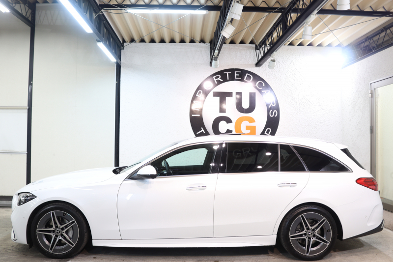 メルセデスベンツ Cクラス C220d ｽﾃｰｼｮﾝﾜｺﾞﾝ AVG AMGﾗｲﾝ ﾚｻﾞｰｴｸｽｸﾙｰｼﾌﾞ&ﾍﾞｰｼｯｸ&ﾚｰﾀﾞｰｾｰﾌﾃｨPKG　ISG搭載 1ｵｰﾅｰ ｷｰﾚｽｺﾞｰ 黒本革 ﾊﾟﾉﾗﾏSR ﾍｯﾄﾞｱｯﾌﾟD MBUXﾅﾋﾞTV&ARﾅﾋﾞ ｽﾏﾎ連携 360ｶﾒﾗ PTS LEDﾗｲﾄ 自動Rｹﾞｰﾄ AMGｴｱﾛ&18AW 9AT　新車保証継承可