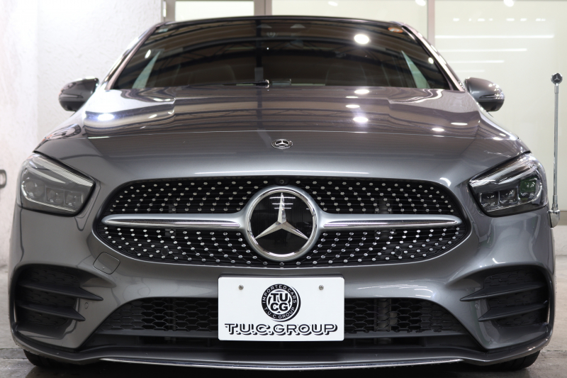 メルセデスベンツ Bクラス B180 AMGﾗｲﾝ AMGﾚｻﾞｰｴｸｽｸﾙｰｼﾌﾞ&ｱﾄﾞﾊﾞﾝｽﾄﾞ&ﾅﾋﾞｹﾞｰｼｮﾝ&ﾚｰﾀﾞｰｾｰﾌﾃｨPKG　ｷｰﾚｽｺﾞｰ 赤/黒本革 ﾊﾟﾉﾗﾏSR HUD MBUXﾅﾋﾞTV ｽﾏﾎ連携 360ｶﾒﾗ PTS LEDﾗｲﾄ 自動Rｹﾞｰﾄ ﾊﾝｽﾞﾌﾘｰA AMGｴｱﾛ&18AW ﾜｲﾔﾚｽ充電 7AT 希少色ﾏｳﾝﾃﾝｸﾞﾚｰ　2年保証