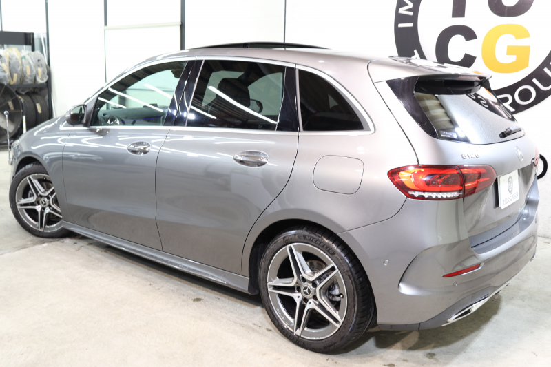 メルセデスベンツ Bクラス B180 AMGﾗｲﾝ AMGﾚｻﾞｰｴｸｽｸﾙｰｼﾌﾞ&ｱﾄﾞﾊﾞﾝｽﾄﾞ&ﾅﾋﾞｹﾞｰｼｮﾝ&ﾚｰﾀﾞｰｾｰﾌﾃｨPKG　ｷｰﾚｽｺﾞｰ 赤/黒本革 ﾊﾟﾉﾗﾏSR HUD MBUXﾅﾋﾞTV ｽﾏﾎ連携 360ｶﾒﾗ PTS LEDﾗｲﾄ 自動Rｹﾞｰﾄ ﾊﾝｽﾞﾌﾘｰA AMGｴｱﾛ&18AW ﾜｲﾔﾚｽ充電 7AT 希少色ﾏｳﾝﾃﾝｸﾞﾚｰ　2年保証