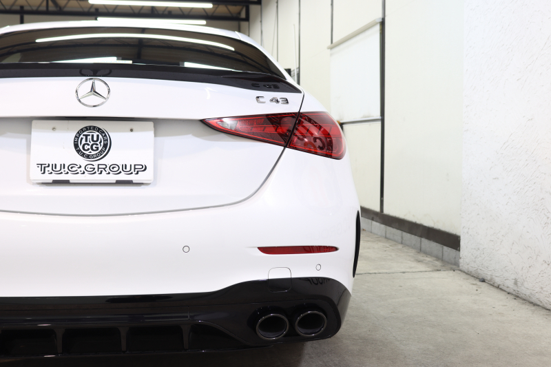 AMG Cクラス C43 4MATIC AMGﾅｲﾄ&ﾚｰﾀﾞｰｾｰﾌﾃｨPKG　BSG搭載 MEｺﾈｸﾄ ｷｰﾚｽｺﾞｰ 黒本革 ﾍﾞﾝﾁﾚｰﾀｰ ﾊﾟﾉﾗﾏSR ﾍｯﾄﾞｱｯﾌﾟD MBUXﾅﾋﾞTV&ARﾅﾋﾞ ｽﾏﾎ連携 ﾌﾞﾙﾒｽﾀｰ 360ｶﾒﾗ PTS LEDﾗｲﾄ 自動ﾄﾗﾝｸ AMG専用装備&ﾁｭｰﾆﾝｸﾞ 9AT　2年保証