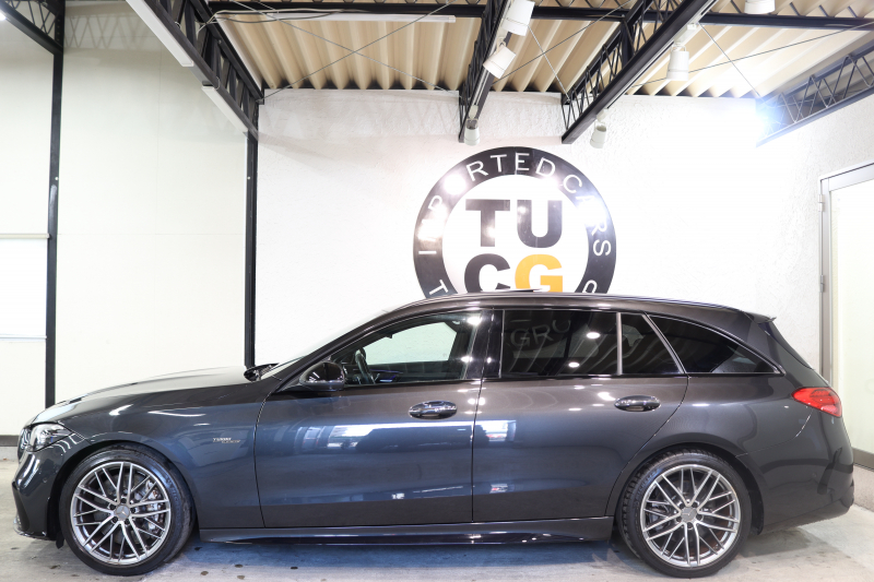 AMG Cクラス C43 4MATIC ｽﾃｰｼｮﾝﾜｺﾞﾝ AMGﾅｲﾄ&ﾚｰﾀﾞｰｾｰﾌﾃｨPKG　BSG搭載 1ｵｰﾅｰ ｷｰﾚｽｺﾞｰ 黒本革 ﾍﾞﾝﾁﾚｰﾀｰ ﾊﾟﾉﾗﾏSR HUD MBUXﾅﾋﾞTV&ARﾅﾋﾞ ｽﾏﾎ連携 ﾌﾞﾙﾒｽﾀｰ 360ｶﾒﾗ PTS LEDﾗｲﾄ 自動Rｹﾞｰﾄ AMG専用装備&ﾁｭｰﾆﾝｸﾞ ﾘｱｱｸｽﾙｽﾃｱ 9AT 希少色　2年保証