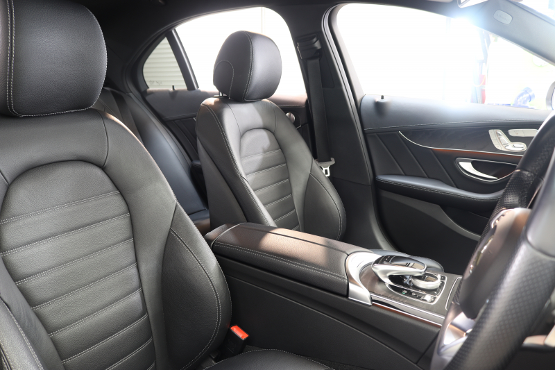 AMG Cクラス C43 4MATIC ｴｸｽｸﾙｰｼﾌﾞ&ﾚｰﾀﾞｰｾｰﾌﾃｨPKG　中期 ｷｰﾚｽｺﾞｰ 黒本革 ﾍｯﾄﾞｱｯﾌﾟD HDDﾅﾋﾞTV&ｷｬﾝｾﾗｰ BT音楽 ﾌﾞﾙﾒｽﾀｰ ﾊﾞｯｸｶﾒﾗ PTS LEDﾗｲﾄ 自動ﾄﾗﾝｸ ﾊﾝｽﾞﾌﾘｰA AMG専用装備&ﾁｭｰﾆﾝｸﾞﾀﾞｲﾅﾐｯｸｾﾚｸﾄ 9AT　2年保証