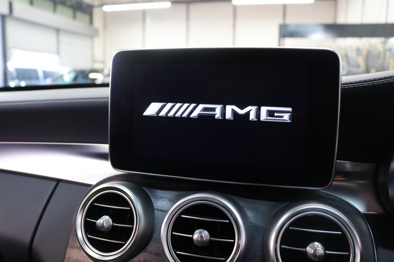AMG Cクラス C43 4MATIC ｴｸｽｸﾙｰｼﾌﾞ&ﾚｰﾀﾞｰｾｰﾌﾃｨPKG　中期 ｷｰﾚｽｺﾞｰ 黒本革 ﾍｯﾄﾞｱｯﾌﾟD HDDﾅﾋﾞTV&ｷｬﾝｾﾗｰ BT音楽 ﾌﾞﾙﾒｽﾀｰ ﾊﾞｯｸｶﾒﾗ PTS LEDﾗｲﾄ 自動ﾄﾗﾝｸ ﾊﾝｽﾞﾌﾘｰA AMG専用装備&ﾁｭｰﾆﾝｸﾞﾀﾞｲﾅﾐｯｸｾﾚｸﾄ 9AT　2年保証