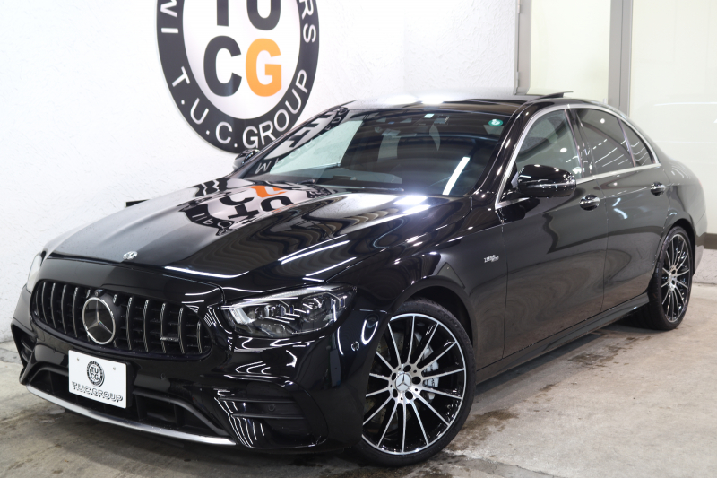 AMG Eクラス E53 4MATIC+ ｴｸｽｸﾙｰｼﾌﾞ&ﾚｰﾀﾞｰｾｰﾌﾃｨPKG　ISG搭載 後期 ｷｰﾚｽｺﾞｰ 黒本革 ﾍﾞﾝﾁﾚｰﾀｰ ﾊﾟﾉﾗﾏSR MBUXﾅﾋﾞTV ｽﾏﾎ連携 ﾌﾞﾙﾒｽﾀｰ 360ｶﾒﾗ PTS LEDﾗｲﾄ 自動ﾄﾗﾝｸ AMG専用装備&ﾁｭｰﾆﾝｸﾞ ﾜｲﾔﾚｽ充電 ｸﾛｰｼﾞﾝｸﾞS 9AT　2年保証