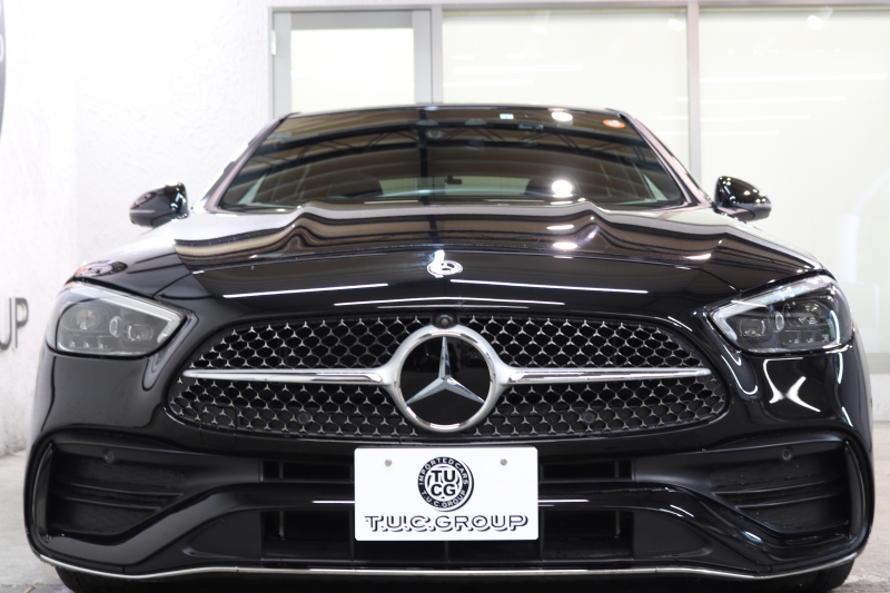 メルセデスベンツ Cクラス C220d AVG AMGﾗｲﾝ ﾚｻﾞｰｴｸｽｸﾙｰｼﾌﾞ&ﾍﾞｰｼｯｸ&ﾚｰﾀﾞｰｾｰﾌﾃｨPKG　ISG搭載 ｷｰﾚｽｺﾞｰ 黒本革 ﾊﾟﾉﾗﾏSR ﾍｯﾄﾞｱｯﾌﾟD MBUX/ARﾅﾋﾞTV ｽﾏﾎ連携 360ｶﾒﾗ PTS LEDﾗｲﾄ 自動ﾄﾗﾝｸ AMGｴｱﾛ&18AW ﾜｲﾔﾚｽ充電 9AT　2年保証