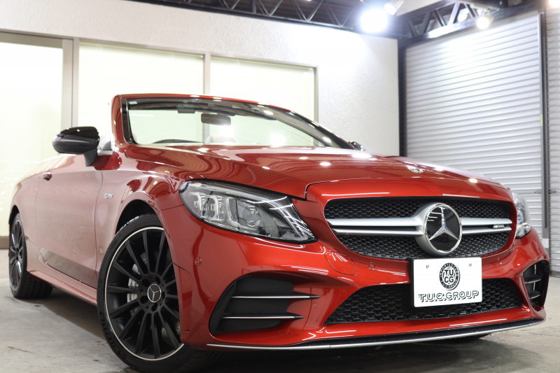 AMG Cクラス C43 4MATIC ｶﾌﾞﾘｵﾚ ﾚｰﾀﾞｰｾｰﾌﾃｨPKG　後期 ｷｰﾚｽｺﾞｰ 白本革 ｴｱｽｶｰﾌ ﾍｯﾄﾞｱｯﾌﾟD HDDﾅﾋﾞTV ｽﾏﾎ連携 ﾌﾞﾙﾒｽﾀｰ ﾊﾞｯｸｶﾒﾗ PTS LEDﾗｲﾄ AMG専用装備&ﾁｭｰﾆﾝｸﾞﾀﾞｲﾅﾐｯｸｾﾚｸﾄ 青幌 9AT　2年保証