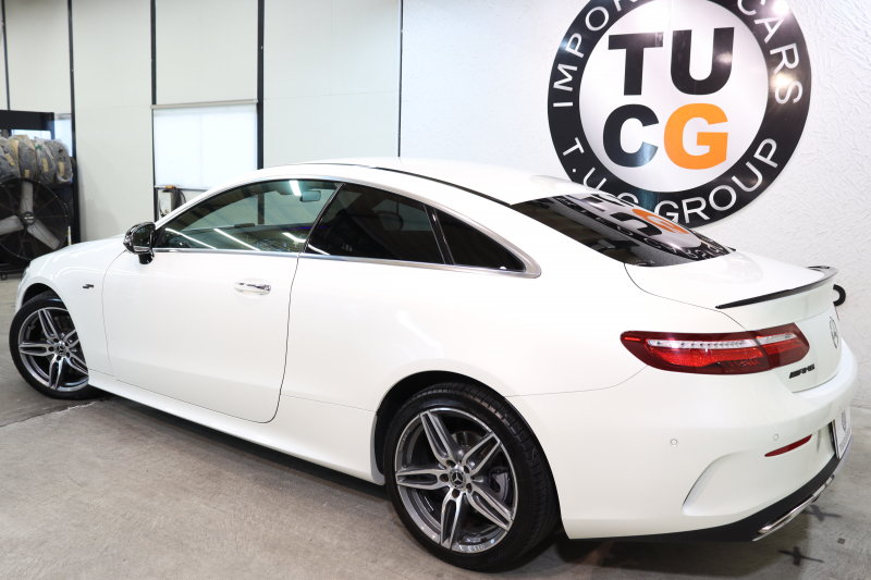 メルセデスベンツ Eクラス E300ｸｰﾍﾟ ｽﾎﾟｰﾂ ﾚｰﾀﾞｰｾｰﾌﾃｨPKG　ｷｰﾚｽｺﾞｰ 黒本革 ｼｰﾄﾋｰﾀｰ ﾍｯﾄﾞｱｯﾌﾟD HDDﾅﾋﾞTV ｽﾏﾎ連携 360ｶﾒﾗ PTS LEDﾗｲﾄ ﾊﾝｽﾞﾌﾘｰA AMGｴｱﾛ&19AW ﾊﾟﾅﾒﾘｶｰﾅｸﾞﾘﾙ ﾀﾞｲﾅﾐｯｸｾﾚｸﾄ 9AT　2年保証