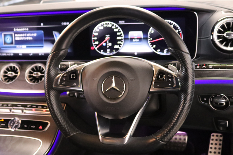 メルセデスベンツ Eクラス E300ｸｰﾍﾟ ｽﾎﾟｰﾂ ﾚｰﾀﾞｰｾｰﾌﾃｨPKG　ｷｰﾚｽｺﾞｰ 黒本革 ｼｰﾄﾋｰﾀｰ ﾍｯﾄﾞｱｯﾌﾟD HDDﾅﾋﾞTV ｽﾏﾎ連携 360ｶﾒﾗ PTS LEDﾗｲﾄ ﾊﾝｽﾞﾌﾘｰA AMGｴｱﾛ&19AW ﾊﾟﾅﾒﾘｶｰﾅｸﾞﾘﾙ ﾀﾞｲﾅﾐｯｸｾﾚｸﾄ 9AT　2年保証