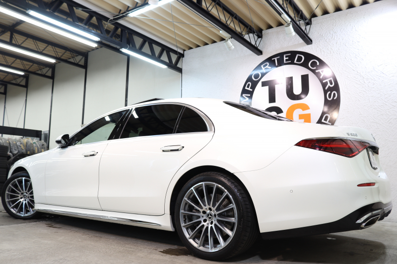 メルセデスベンツ Sクラス S500ﾛﾝｸﾞ 4MATIC AMGﾗｲﾝ&ﾚｰﾀﾞｰｾｰﾌﾃｨPKG　ISG搭載 ｷｰﾚｽｺﾞｰ 黒本革 全席Sﾋｰﾀｰ ﾍﾞﾝﾁﾚｰﾀ ﾏｯｻｰｼﾞ機能 ﾊﾟﾉﾗﾏSR ﾍｯﾄﾞｱｯﾌﾟD MBUX/ARﾅﾋﾞ TV ｽﾏﾎ連携 360ｶﾒﾗ PTS DIGITALﾗｲﾄ 自動ﾄﾗﾝｸ AMGｴｱﾛ&20AW ﾜｲﾔﾚｽ充電 ｴｱｻｽ 9AT Rｱｸｽﾙｽﾃｱ　2年保証