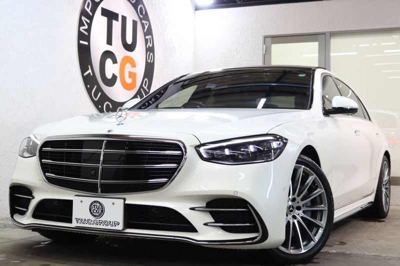 メルセデスベンツ Sクラス S500ﾛﾝｸﾞ 4MATIC AMGﾗｲﾝ&ﾚｰﾀﾞｰｾｰﾌﾃｨPKG　ISG搭載 ｷｰﾚｽｺﾞｰ 黒本革 全席Sﾋｰﾀｰ ﾍﾞﾝﾁﾚｰﾀ ﾏｯｻｰｼﾞ機能 ﾊﾟﾉﾗﾏSR ﾍｯﾄﾞｱｯﾌﾟD MBUX/ARﾅﾋﾞ TV ｽﾏﾎ連携 360ｶﾒﾗ PTS DIGITALﾗｲﾄ 自動ﾄﾗﾝｸ AMGｴｱﾛ&20AW ﾜｲﾔﾚｽ充電 ｴｱｻｽ 9AT Rｱｸｽﾙｽﾃｱ　2年保証