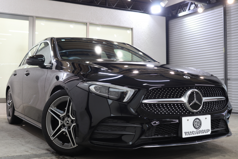 メルセデスベンツ Aクラス A180ｽﾀｲﾙ AMGﾗｲﾝ AMGﾚｻﾞｰｴｸｽｸﾙｰｼﾌﾞ&ｱﾄﾞﾊﾞﾝｽﾄﾞ&ﾅﾋﾞｹﾞｰｼｮﾝ&ﾚｰﾀﾞｰｾｰﾌﾃｨPKG　ｷｰﾚｽｺﾞｰ 赤/黒本革 ﾍｯﾄﾞｱｯﾌﾟD MBUXﾅﾋﾞTV BT音楽 ｱﾄﾞﾊﾞﾝｽﾄﾞｻｳﾝﾄﾞ 360ｶﾒﾗ PTS LEDﾗｲﾄ AMGｴｱﾛ&18AW ﾜｲﾔﾚｽ充電　2年保証