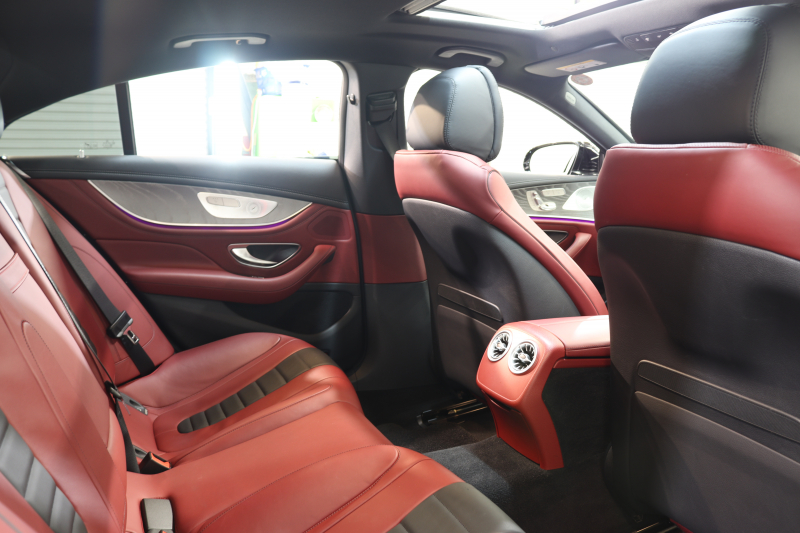 メルセデスベンツ CLS CLS450 4MATIC ｽﾎﾟｰﾂ ｴｸｽｸﾙｰｼﾌﾞ&ﾚｰﾀﾞｰｾｰﾌﾃｨPKG　ISG搭載 1ｵｰﾅｰ ｷｰﾚｽｺﾞｰ 赤/黒本革 ﾍﾞﾝﾁﾚｰﾀｰ ｻﾝﾙｰﾌ ﾍｯﾄﾞｱｯﾌﾟD HDDﾅﾋﾞTV ｽﾏﾎ連携 ﾌﾞﾙﾒｽﾀｰ 360ｶﾒﾗ PTS LEDﾗｲﾄ ﾊﾝｽﾞﾌﾘｰA AMGｴｱﾛ&19AW ｴｱｻｽ 9AT　2年保証