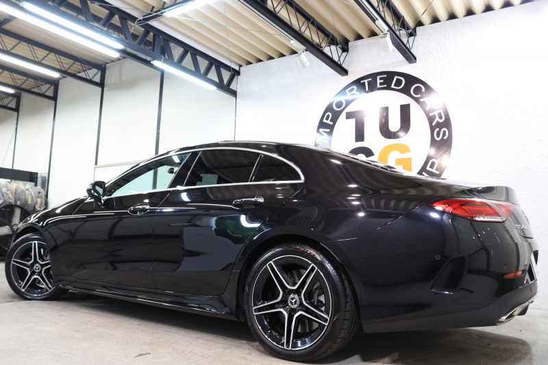 メルセデスベンツ CLS CLS450 4MATIC ｽﾎﾟｰﾂ ｴｸｽｸﾙｰｼﾌﾞ&ﾚｰﾀﾞｰｾｰﾌﾃｨPKG　ISG搭載 1ｵｰﾅｰ ｷｰﾚｽｺﾞｰ 赤/黒本革 ﾍﾞﾝﾁﾚｰﾀｰ ｻﾝﾙｰﾌ ﾍｯﾄﾞｱｯﾌﾟD HDDﾅﾋﾞTV ｽﾏﾎ連携 ﾌﾞﾙﾒｽﾀｰ 360ｶﾒﾗ PTS LEDﾗｲﾄ ﾊﾝｽﾞﾌﾘｰA AMGｴｱﾛ&19AW ｴｱｻｽ 9AT　2年保証