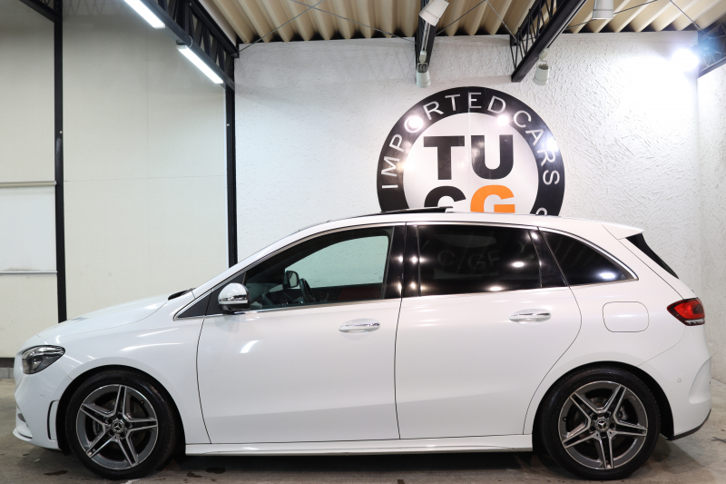 メルセデスベンツ Bクラス B180 AMGﾗｲﾝ AMGﾚｻﾞｰｴｸｽｸﾙｰｼﾌﾞ&ｱﾄﾞﾊﾞﾝｽﾄﾞ&ﾅﾋﾞｹﾞｰｼｮﾝ&ﾚｰﾀﾞｰｾｰﾌﾃｨPKG　ｷｰﾚｽｺﾞｰ 赤/黒本革 ﾊﾟﾉﾗﾏSR ﾍｯﾄﾞｱｯﾌﾟD MBUXﾅﾋﾞTV BT音楽 360ｶﾒﾗ PTS LEDﾗｲﾄ 自動Rｹﾞｰﾄ ﾊﾝｽﾞﾌﾘｰA AMGｴｱﾛ&18AW ﾜｲﾔﾚｽ充電 7AT　2年保証