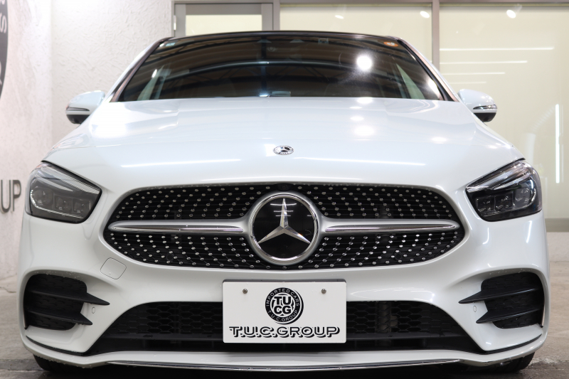 メルセデスベンツ Bクラス B180 AMGﾗｲﾝ AMGﾚｻﾞｰｴｸｽｸﾙｰｼﾌﾞ&ｱﾄﾞﾊﾞﾝｽﾄﾞ&ﾅﾋﾞｹﾞｰｼｮﾝ&ﾚｰﾀﾞｰｾｰﾌﾃｨPKG　ｷｰﾚｽｺﾞｰ 赤/黒本革 ﾊﾟﾉﾗﾏSR ﾍｯﾄﾞｱｯﾌﾟD MBUXﾅﾋﾞTV BT音楽 360ｶﾒﾗ PTS LEDﾗｲﾄ 自動Rｹﾞｰﾄ ﾊﾝｽﾞﾌﾘｰA AMGｴｱﾛ&18AW ﾜｲﾔﾚｽ充電 7AT　2年保証