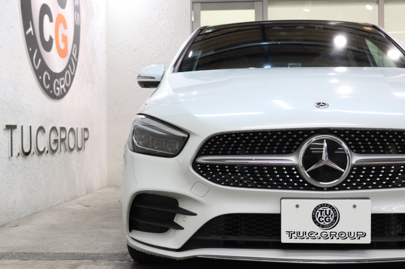 メルセデスベンツ Bクラス B180 AMGﾗｲﾝ AMGﾚｻﾞｰｴｸｽｸﾙｰｼﾌﾞ&ｱﾄﾞﾊﾞﾝｽﾄﾞ&ﾅﾋﾞｹﾞｰｼｮﾝ&ﾚｰﾀﾞｰｾｰﾌﾃｨPKG　ｷｰﾚｽｺﾞｰ 赤/黒本革 ﾊﾟﾉﾗﾏSR ﾍｯﾄﾞｱｯﾌﾟD MBUXﾅﾋﾞTV BT音楽 360ｶﾒﾗ PTS LEDﾗｲﾄ 自動Rｹﾞｰﾄ ﾊﾝｽﾞﾌﾘｰA AMGｴｱﾛ&18AW ﾜｲﾔﾚｽ充電 7AT　2年保証