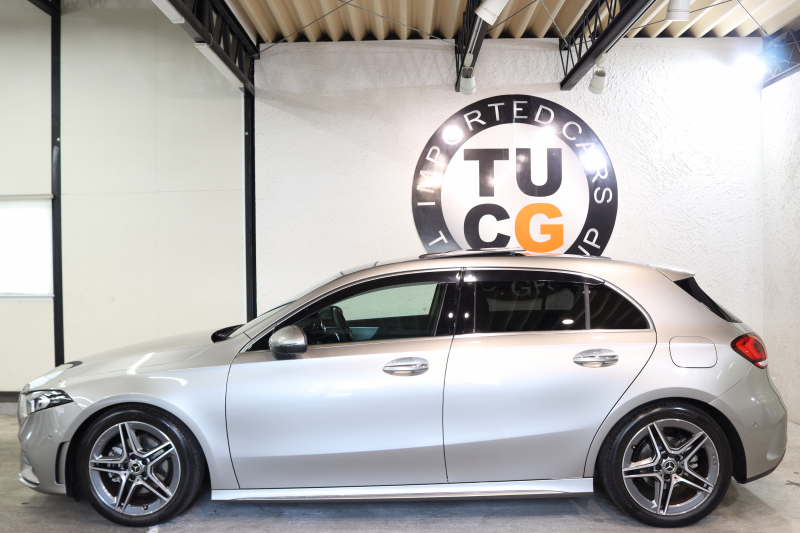 メルセデスベンツ Aクラス A180ｽﾀｲﾙ AMGﾗｲﾝ AMGﾚｻﾞｰｴｸｽｸﾙｰｼﾌﾞ&ｱﾄﾞﾊﾞﾝｽﾄﾞ&ﾅﾋﾞｹﾞｰｼｮﾝ&ﾚｰﾀﾞｰｾｰﾌﾃｨPKG　ｷｰﾚｽｺﾞｰ 灰/黒本革 ﾊﾟﾉﾗﾏSR HUD MBUXﾅﾋﾞTV BT音楽 ｱﾄﾞﾊﾞﾝｽﾄﾞｻｳﾝﾄﾞ 360ｶﾒﾗ PTS LEDﾗｲﾄ AMGｴｱﾛ&18AW ﾜｲﾔﾚｽ充電 希少色ﾓﾊｰﾍﾞｼﾙﾊﾞｰ　2年保証