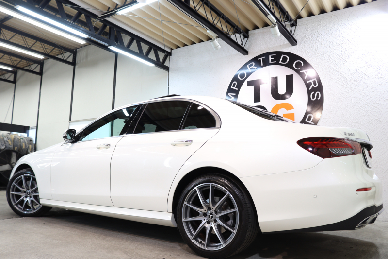 メルセデスベンツ Eクラス E300 ｽﾎﾟｰﾂ ｴｸｽｸﾙｰｼﾌﾞ&ﾚｰﾀﾞｰｾｰﾌﾃｨPKG　後期 MEｺﾈｸﾄ ｷｰﾚｽｺﾞｰ 黒本革 ﾊﾟﾉﾗﾏSR ﾍｯﾄﾞｱｯﾌﾟD MBUXﾅﾋﾞTV ｽﾏﾎ連携 ﾌﾞﾙﾒｽﾀｰ 360ｶﾒﾗ PTS LEDﾗｲﾄ 自動ﾄﾗﾝｸ AMGｴｱﾛ&19AW ﾀﾞｲﾅﾐｯｸS ｴｱｻｽ 9AT　2年保証