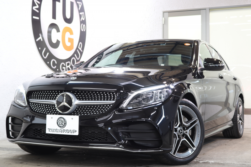 メルセデスベンツ Cクラス C200 AVG AMGﾗｲﾝ ﾚｰﾀﾞｰｾｰﾌﾃｨPKG　BSG搭載 後期 MEｺﾈｸﾄ ｷｰﾚｽｺﾞｰ 黒革 HDDﾅﾋﾞTV ｽﾏﾎ連携 ﾊﾞｯｸｶﾒﾗ PTS LEDﾗｲﾄ AMGｴｱﾛ&18AW ﾀﾞｲﾅﾐｯｸS ｴｱｻｽ 9AT　2年保証