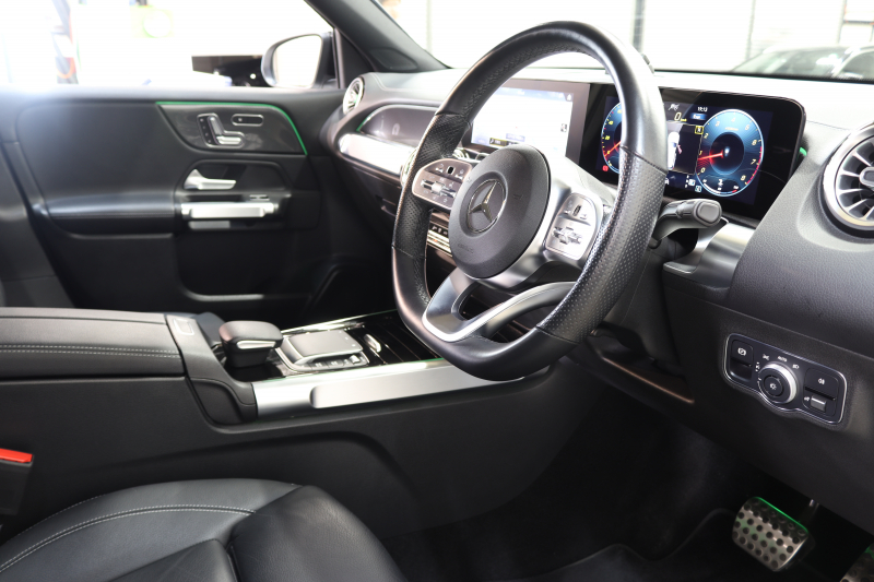 メルセデスベンツ GLB GLB250 4MATIC ｽﾎﾟｰﾂ ﾅｲﾄ&ﾅﾋﾞｹﾞｰｼｮﾝ&ﾚｰﾀﾞｰｾｰﾌﾃｨPKG　ｷｰﾚｽｺﾞｰ 黒本革 MBUXﾅﾋﾞTV BT音楽 ｱﾄﾞﾊﾞﾝｽﾄﾞｻｳﾝﾄﾞ 360ｶﾒﾗ PTS LEDﾗｲﾄ ﾊﾝｽﾞﾌﾘｰA AMGｴｱﾛ&20AW 8AT　2年保証