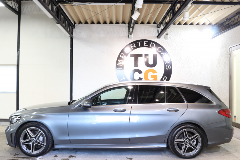 メルセデスベンツ Cクラス C220dｽﾃｰｼｮﾝﾜｺﾞﾝ AVG AMGﾗｲﾝ ﾚｻﾞｰｴｸｽｸﾙｰｼﾌﾞ&ﾚｰﾀﾞｰｾｰﾌﾃｨPKG　後期 MEｺﾈｸﾄ ｷｰﾚｽｺﾞｰ 黒本革 ﾍｯﾄﾞｱｯﾌﾟD HDDﾅﾋﾞTV ｽﾏﾎ連携 ﾊﾞｯｸｶﾒﾗ PTS LEDﾗｲﾄ ﾊﾝｽﾞﾌﾘｰA AMGｴｱﾛ&18AW ｴｱｻｽ 9AT 希少色ｾﾚﾅｲﾄｸﾞﾚｰM　2年保証