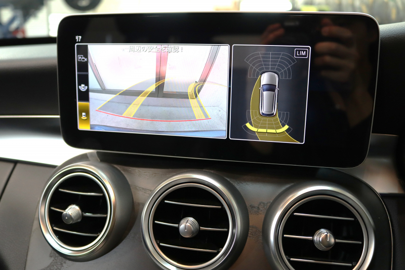 メルセデスベンツ Cクラス C220dｽﾃｰｼｮﾝﾜｺﾞﾝ AVG AMGﾗｲﾝ ﾚｻﾞｰｴｸｽｸﾙｰｼﾌﾞ&ﾚｰﾀﾞｰｾｰﾌﾃｨPKG　後期 MEｺﾈｸﾄ ｷｰﾚｽｺﾞｰ 黒本革 ﾍｯﾄﾞｱｯﾌﾟD HDDﾅﾋﾞTV ｽﾏﾎ連携 ﾊﾞｯｸｶﾒﾗ PTS LEDﾗｲﾄ ﾊﾝｽﾞﾌﾘｰA AMGｴｱﾛ&18AW ｴｱｻｽ 9AT 希少色ｾﾚﾅｲﾄｸﾞﾚｰM　2年保証