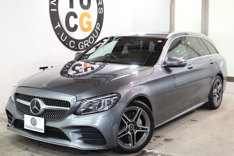 メルセデスベンツ Cクラス C220dｽﾃｰｼｮﾝﾜｺﾞﾝ AVG AMGﾗｲﾝ ﾚｻﾞｰｴｸｽｸﾙｰｼﾌﾞ&ﾚｰﾀﾞｰｾｰﾌﾃｨPKG　後期 MEｺﾈｸﾄ ｷｰﾚｽｺﾞｰ 黒本革 ﾍｯﾄﾞｱｯﾌﾟD HDDﾅﾋﾞTV ｽﾏﾎ連携 ﾊﾞｯｸｶﾒﾗ PTS LEDﾗｲﾄ ﾊﾝｽﾞﾌﾘｰA AMGｴｱﾛ&18AW ｴｱｻｽ 9AT 希少色ｾﾚﾅｲﾄｸﾞﾚｰM　2年保証