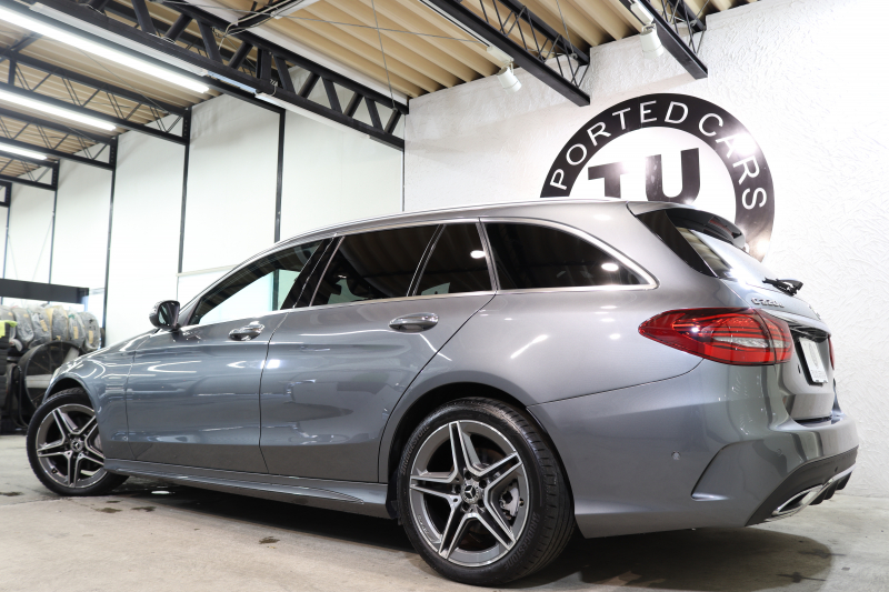 メルセデスベンツ Cクラス C220dｽﾃｰｼｮﾝﾜｺﾞﾝ AVG AMGﾗｲﾝ ﾚｻﾞｰｴｸｽｸﾙｰｼﾌﾞ&ﾚｰﾀﾞｰｾｰﾌﾃｨPKG　後期 MEｺﾈｸﾄ ｷｰﾚｽｺﾞｰ 黒本革 ﾍｯﾄﾞｱｯﾌﾟD HDDﾅﾋﾞTV ｽﾏﾎ連携 ﾊﾞｯｸｶﾒﾗ PTS LEDﾗｲﾄ ﾊﾝｽﾞﾌﾘｰA AMGｴｱﾛ&18AW ｴｱｻｽ 9AT 希少色ｾﾚﾅｲﾄｸﾞﾚｰM　2年保証