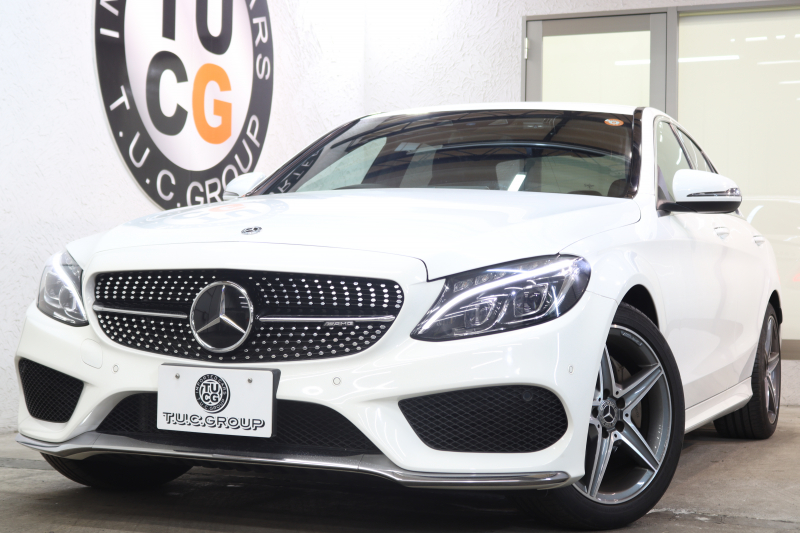 メルセデスベンツ Cクラス C200 AVG AMGﾗｲﾝ ﾚｰﾀﾞｰｾｰﾌﾃｨPKG　中期 C43仕様 ｷｰﾚｽｺﾞｰ 黒革 HDDﾅﾋﾞTV BT音楽 ﾊﾞｯｸｶﾒﾗ PTS DSRC LEDﾍｯﾄﾞﾗｲﾄ AMGｴｱﾛ&18AW C43ｸﾞﾘﾙ ﾄﾗﾝｸｽﾎﾟｲﾗ- ｴｸﾞｿﾞｰｽﾄｴﾝﾄﾞ ﾀﾞｲﾅﾐｯｸS ｴｱｻｽ 9AT　2年保証