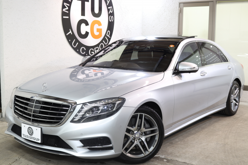 メルセデスベンツ Sクラス S550ﾛﾝｸﾞ AMGｽﾎﾟｰﾂ&ﾚｰﾀﾞｰｾｰﾌﾃｨPKG　中期 ｷｰﾚｽｺﾞｰ 黒本革 ﾍﾞﾝﾁﾚｰﾀｰ ﾊﾟﾉﾗﾏSR ﾍｯﾄﾞｱｯﾌﾟD HDDﾅﾋﾞTV BT音楽 ﾌﾞﾙﾒｽﾀｰ 360ｶﾒﾗ PTS LEDﾗｲﾄ ﾊﾝｽﾞﾌﾘｰA AMGｴｱﾛ&19AW ｴｱｻｽ ｸﾛｰｼﾞﾝｸﾞSP 7AT　2年保証