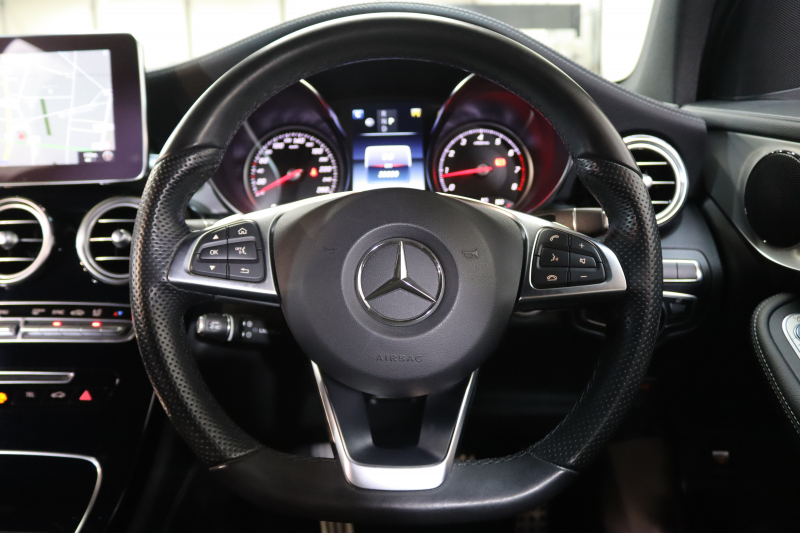 メルセデスベンツ GLC GLC250 4MATIC ｽﾎﾟｰﾂ ﾚｰﾀﾞｰｾｰﾌﾃｨPKG　ｷｰﾚｽｺﾞｰ ﾌﾞﾗｯｸﾚｻﾞｰDINAMICAｼｰﾄ HDDﾅﾋﾞTV&ｷｬﾝｾﾗｰ BT音楽 360ｶﾒﾗ PTS LEDﾗｲﾄ ﾊﾝｽﾞﾌﾘｰA AMGｴｱﾛ&19AW ﾀﾞｲﾅﾐｯｸS ﾊﾟﾅﾒﾘｶｰﾅｸﾞﾘﾙ 9AT　2年保証