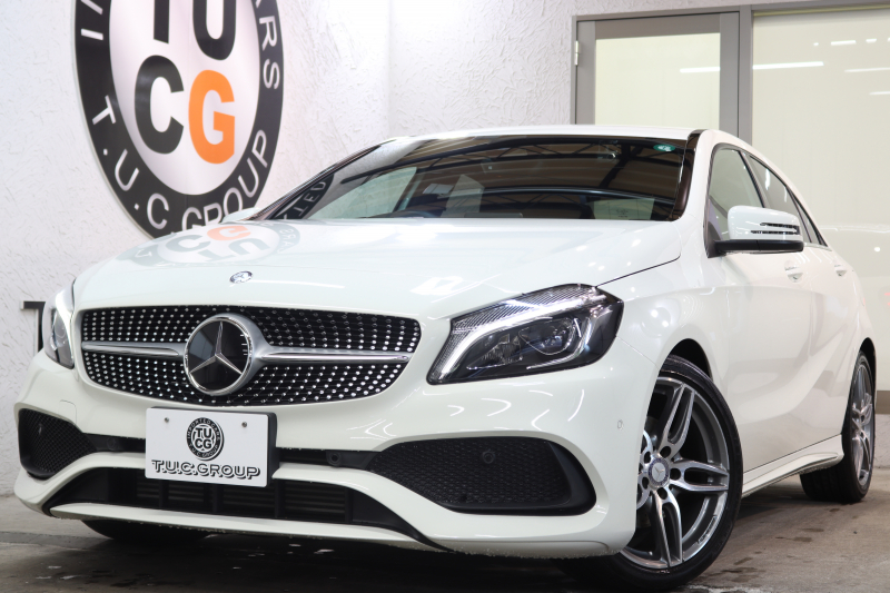 メルセデスベンツ Aクラス A180ｽﾎﾟｰﾂ ﾚｰﾀﾞｰｾｰﾌﾃｨPKG　後期 ｷｰﾚｽｺﾞｰ ﾌﾞﾗｯｸﾚｻﾞｰDINAMICAｼｰﾄ ｼｰﾄﾋｰﾀｰ HDDﾅﾋﾞTV BT音楽 ﾊﾞｯｸｶﾒﾗ PTS LEDﾗｲﾄ AMGｴｱﾛ&18AW ﾀﾞｲﾅﾐｯｸS ｽﾎﾟｰﾂｻｽﾍﾟﾝｼｮﾝ 7AT　2年保証