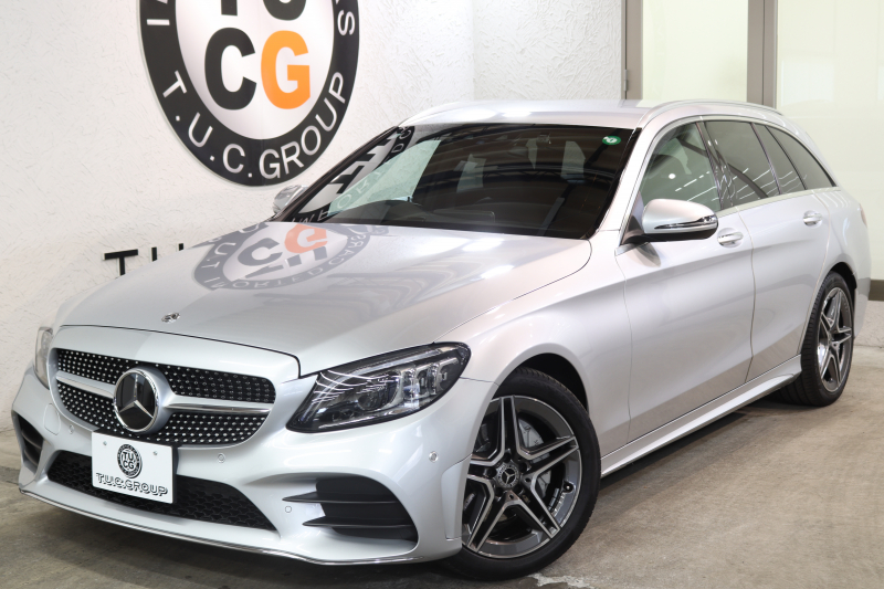 メルセデスベンツ Cクラス C200ｽﾃｰｼｮﾝﾜｺﾞﾝ AVG AMGﾗｲﾝ ﾚｰﾀﾞｰｾｰﾌﾃｨPKG　BSG搭載 後期 ｷｰﾚｽｺﾞｰ 黒革 HDDﾅﾋﾞTV ｽﾏﾎ連携 ﾊﾞｯｸｶﾒﾗ PTS LEDﾗｲﾄ 自動Rｹﾞｰﾄ AMGｴｱﾛ&18AW ﾀﾞｲﾅﾐｯｸS ｴｱｻｽ 9AT　2年保証