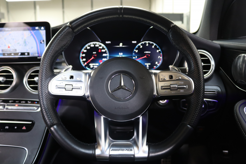 AMG GLC GLC43 4MATIC ﾚｻﾞｰｴｸｽｸﾙｰｼﾌﾞ&ﾚｰﾀﾞｰｾｰﾌﾃｨPKG　後期 1ｵｰﾅｰ 黒本革 ﾍﾞﾝﾁﾚｰﾀｰ ﾊﾟﾉﾗﾏSR ﾍｯﾄﾞｱｯﾌﾟD MBUXﾅﾋﾞTV BT音楽 ﾌﾞﾙﾒｽﾀｰ 360ｶﾒﾗ PTS LEDﾗｲﾄ ﾊﾝｽﾞﾌﾘｰA AMG専用装備&ﾁｭｰﾆﾝｸﾞ 9AT　2年保証